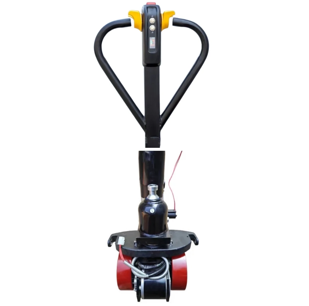 

Hydraulic Forklift Manual Paper Roll Handling Truck Textile Yarn Spool Lift Electric Upgrade