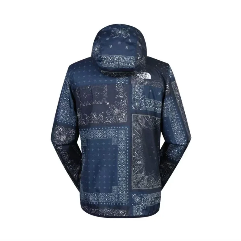 THE NORTH FACE Loose Cashew Flower Outdoor Casual Life Ski Waterproof Breathable Down Jacket for Both Men and Women