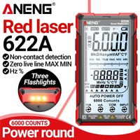 ANENG 622A Infrared Laser Multimeter 10A NCV Tester 6000 Counts Meter Auto Multitester Diode Analog Display Capacitance Tools