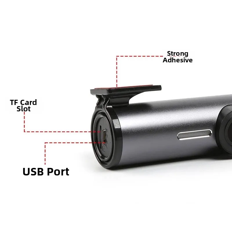 For car Hidden driving recorder WIFI interconnected parking monitoring loop recording recorder high-definition night vision