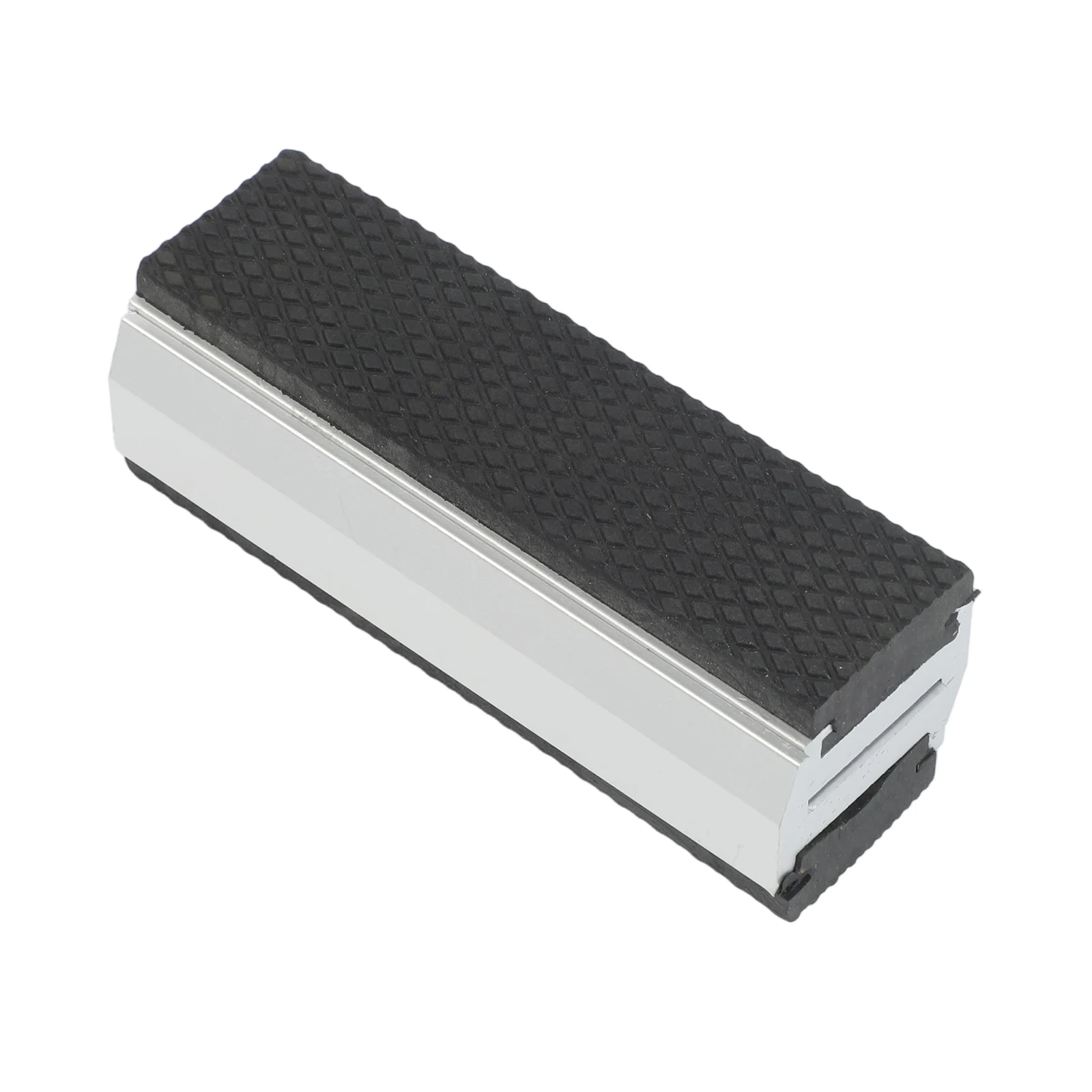 Set of 2 Magnetic Soft Rubber Vise Jaw Pads for Metal Tools Featuring Aluminum Alloy and Secure Magnetic Fixation