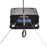CZE-7C 7W FM Transmitter Radio Broadcasting 7Watts 76-108MHz PLL Stereo Wireless Audio equipment For Radio Station
