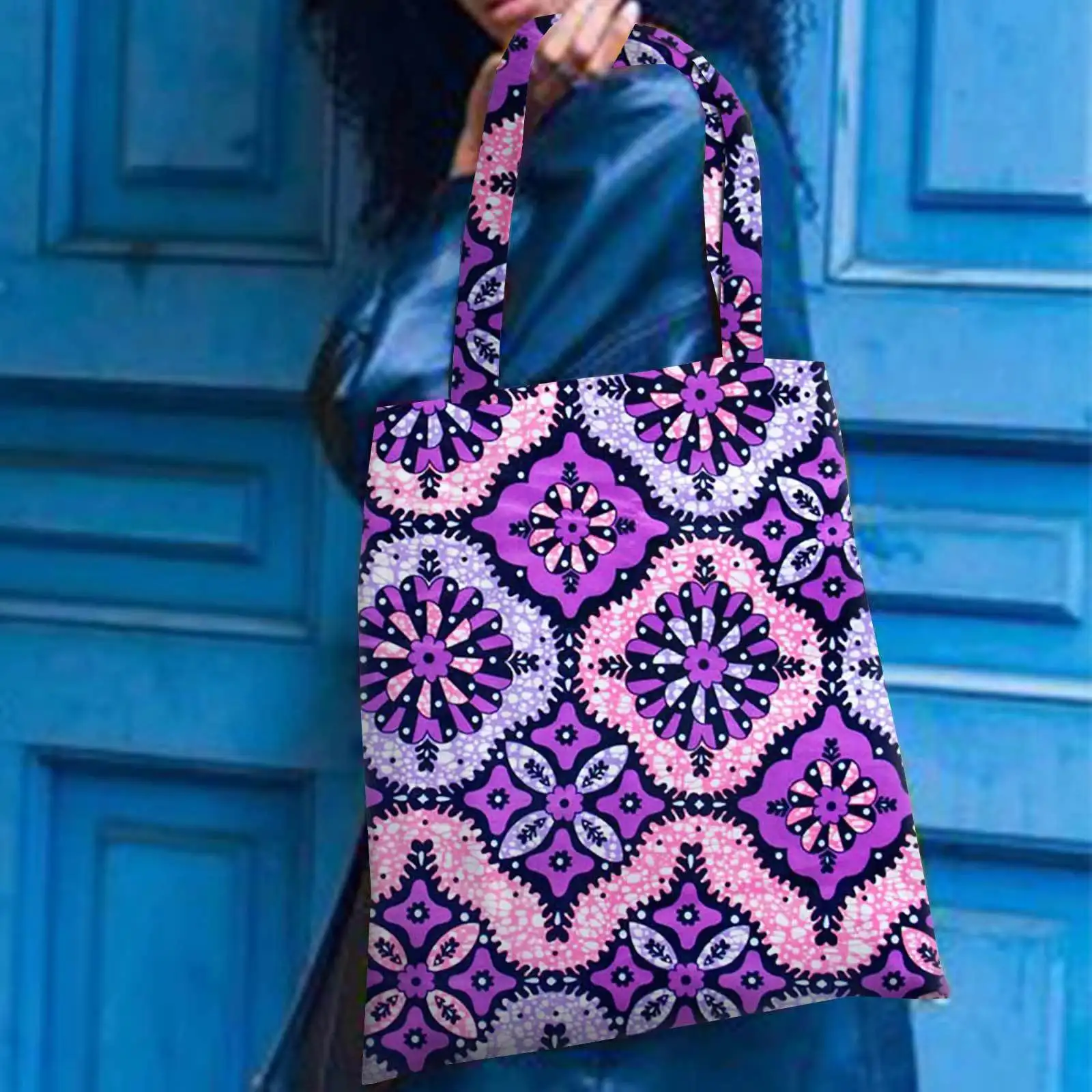 African Tote Bag, Colorful Shopping Bag, Ankara Print bag, shopping bag, tote bags,in wax African style wedding flowers