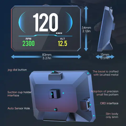 8 best sales डैशबोर्ड डिस्प्ले - №4