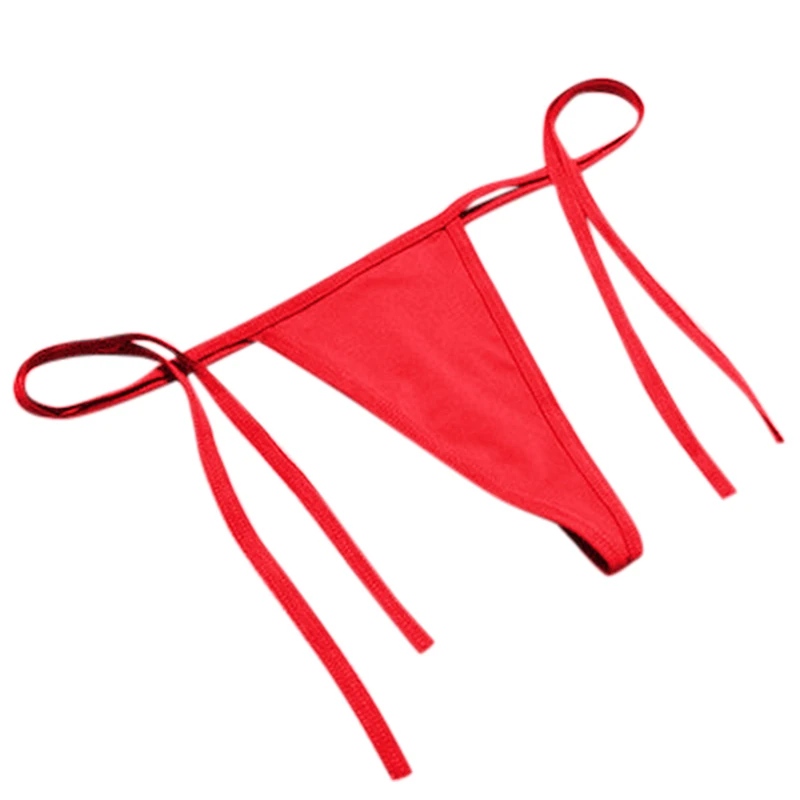 

Women's Side Bandage Lace-Up Pants Low-Waist Uderwear Panties