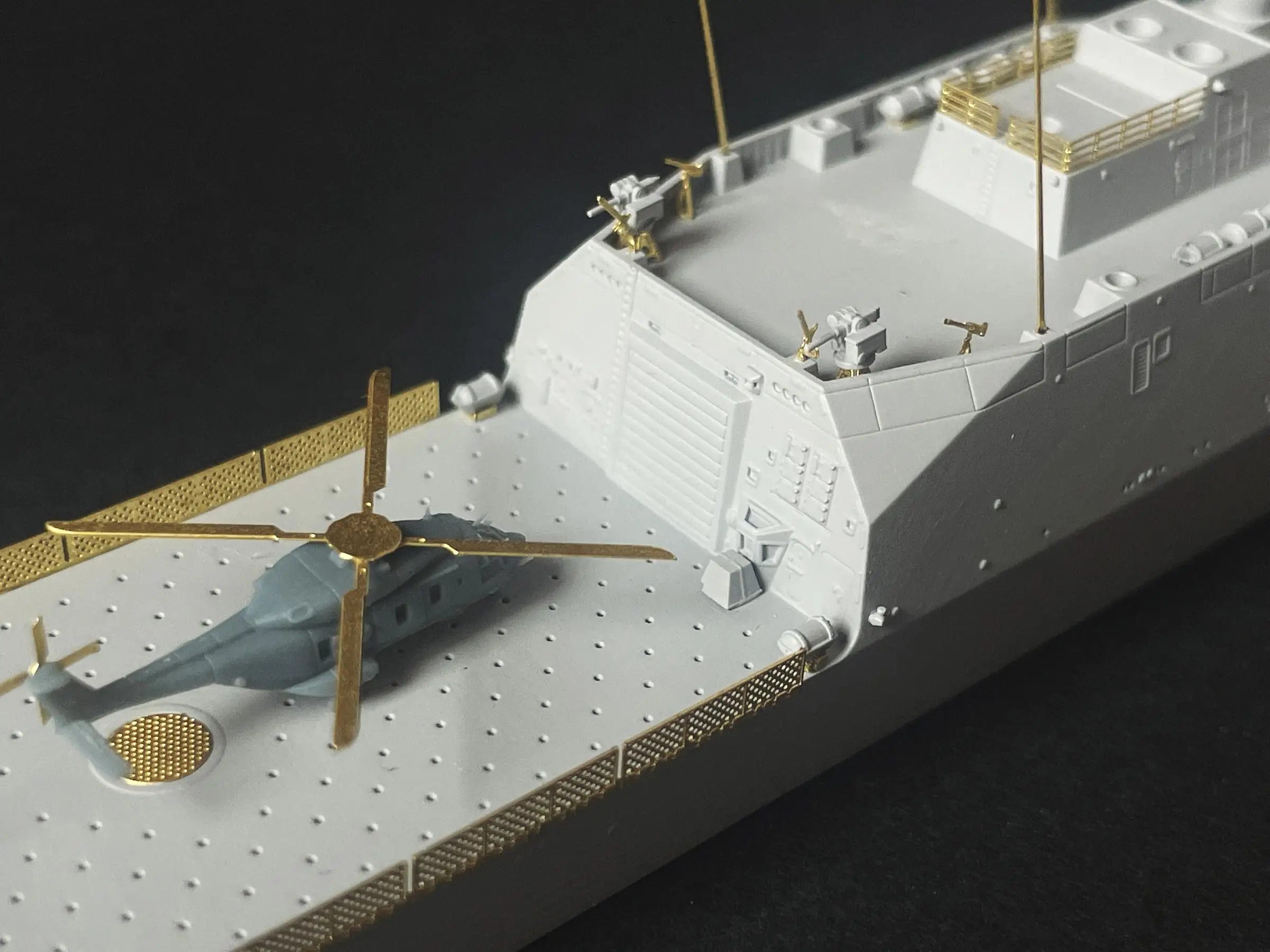 EVModel S118 1/700 Nansen Class Frigate F313 Helge Ingstad 3D Printed