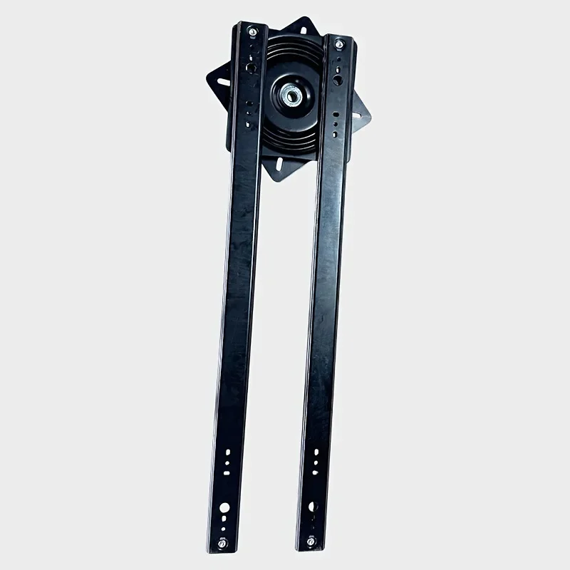 Rotating Mid-island Slide Base Telescopic Rail Table Extension Hardware Adjustable Bar Counter Dining Table Guide Rail Suit