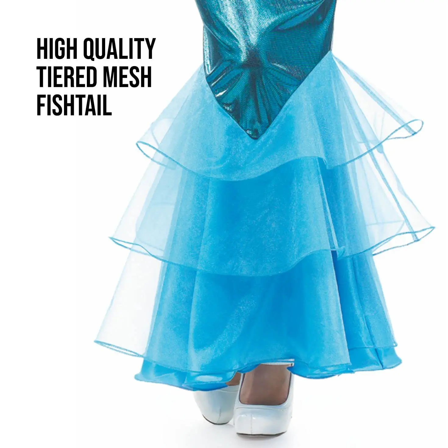 Halloween Women Cosplay Costume Adult Mermaid Princess Bling Dress Sexy Patchwork Slim Mermaid Dress Stage Performance Costume
