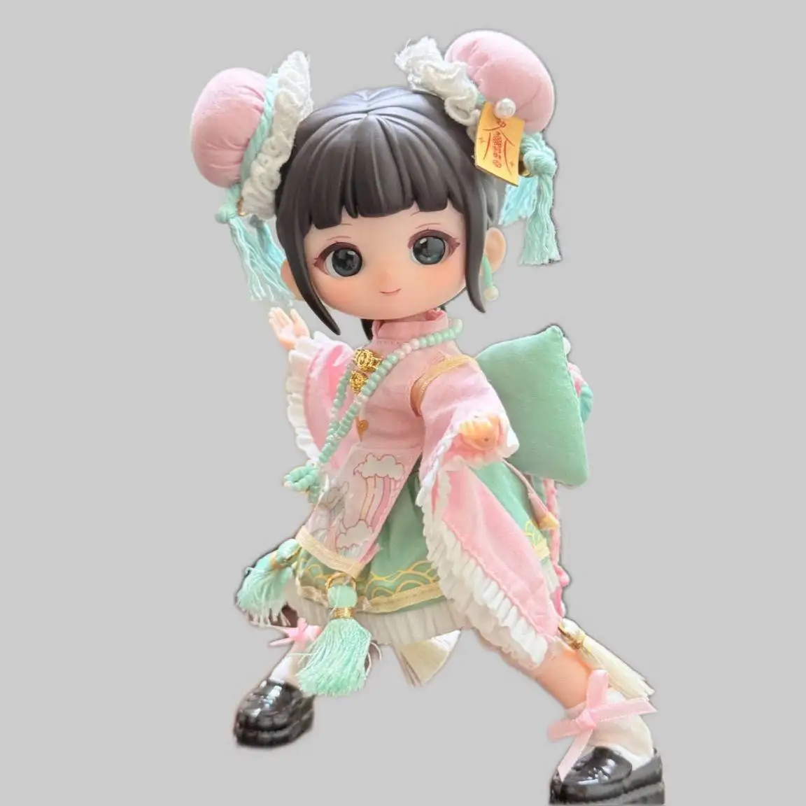 

Комплект одежды OB11: юбка + рубашка + украшение для головы Маруко, наряд для куклы P9 YMY GSC OB11, аксессуары для одежды куклы 1/12, C2548