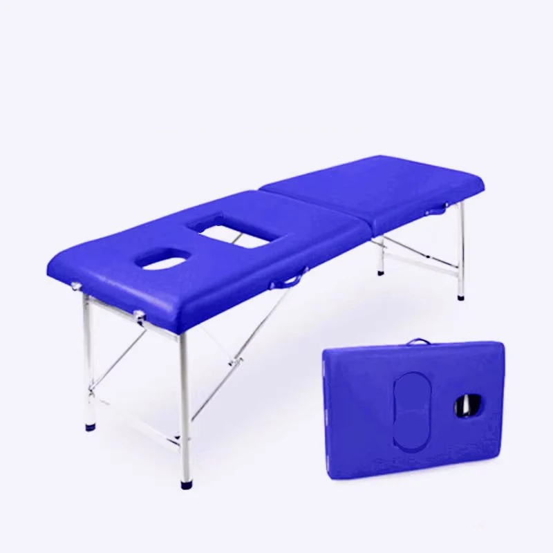 طاولة تدليك محمولة خفيفة الوزن، سرير تدليك للكبار عصري وأنيق متعدد الوظائف مع فتحة لأثاث موبليس للثديين #6
