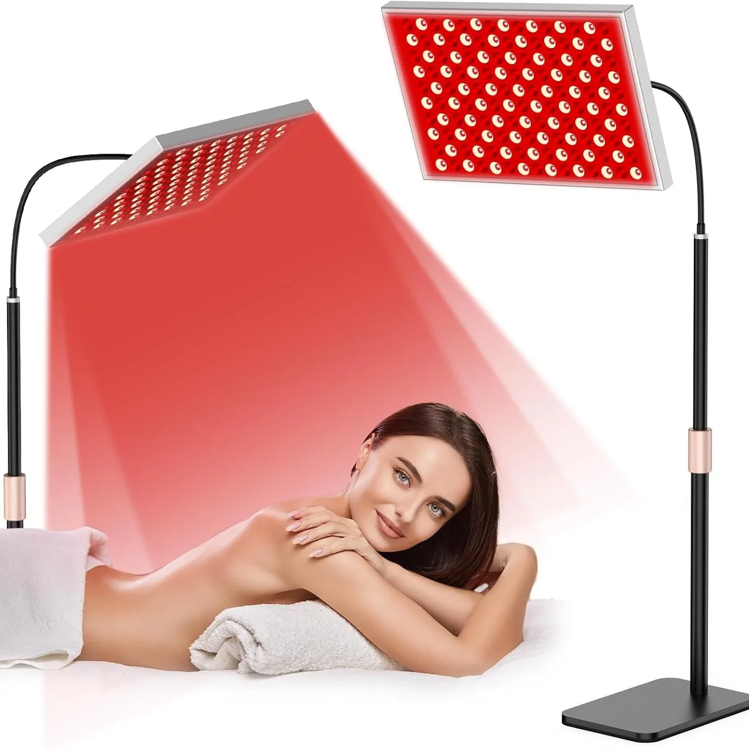 

225Pcs LED Red Light Panel Lamp for LED Light Back Pain Relief Weight Loss Slimming Machine Waist Shoulder Heat Massager