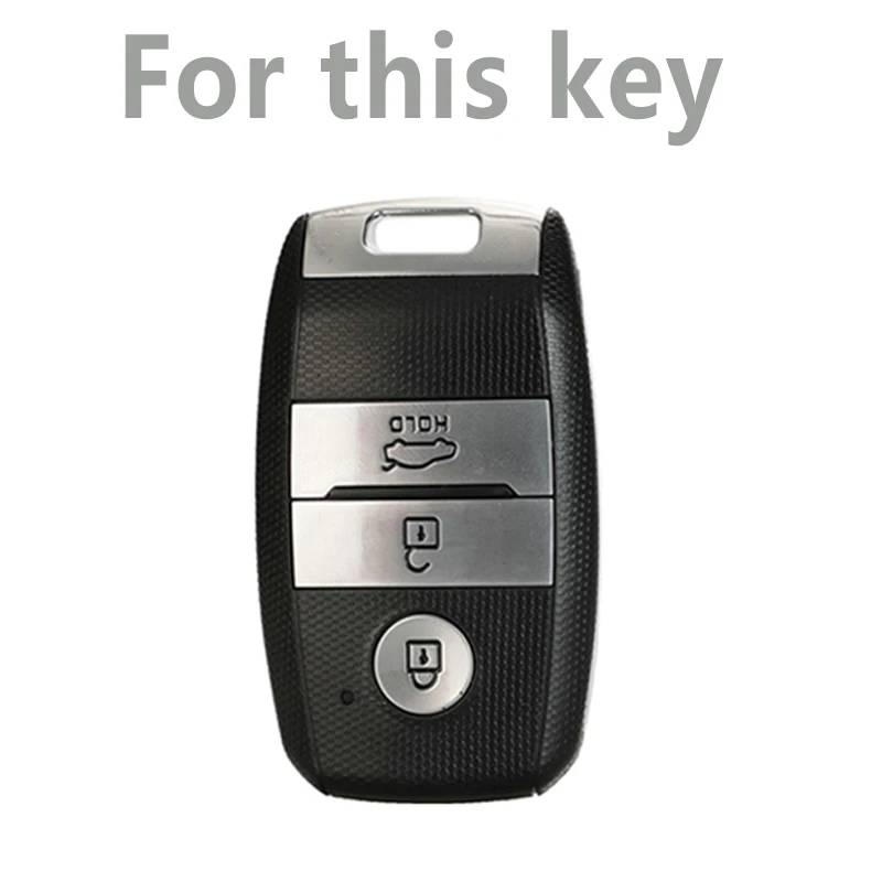 TPU Leather Car Key Case FOB Cover for Kia Ceed Rio Rio5 Sportage R K3 KX3 K4 K5 Ceed Sorento Cerato Optima 2015 2016 2017