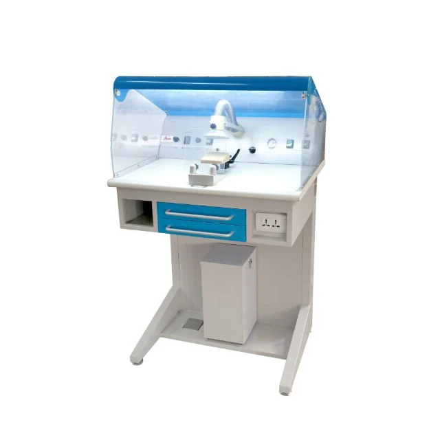 Lab Equipment With Linkage Handle and Foot Pedal Single Workstation