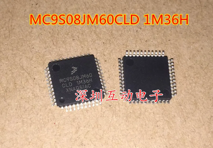 Free shipping   MC9S08JM60CLD 1M36H QFP44       10PCS