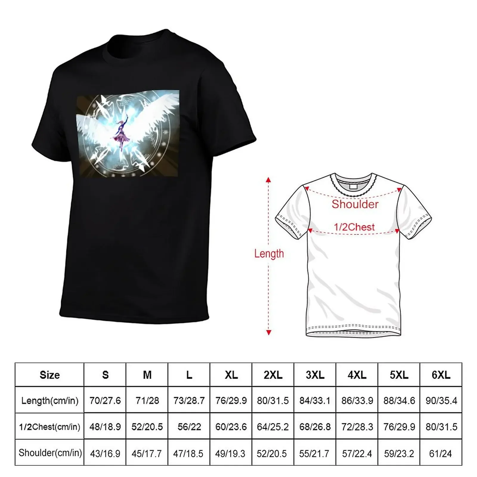 Angel Weiss T-Shirt rapper graphic tees Short sleeve tee vintage clothes Blouse mens clothing