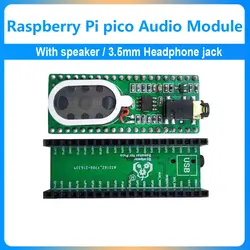 Raspberry Pi Pico Audio module Expansion Board With speaker 3.5mm Headphone jack Comes with playable programs