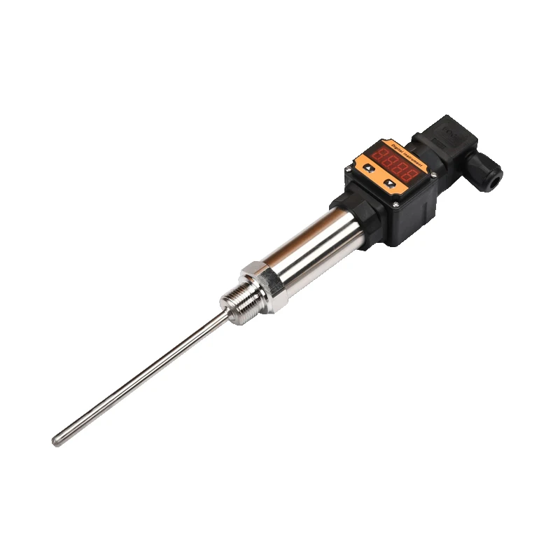 Pt100 Temperature Transmitter Sensing Meter Rtd Thermal Resistance Temperature Sensor Sensing Transmitter Probe Armored Heat