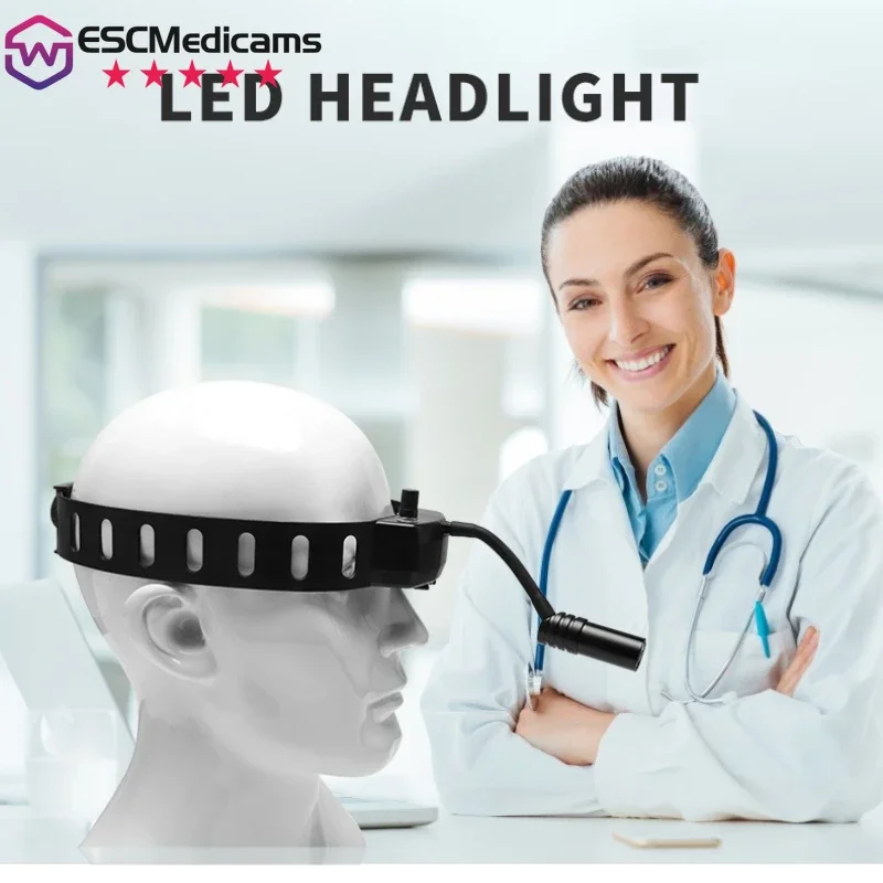 

Wireless Surgical Headband Dental LED 5W Headlamp Head Band Portable Medical Front Light Oral Lamp Dentist Tools Dentistry