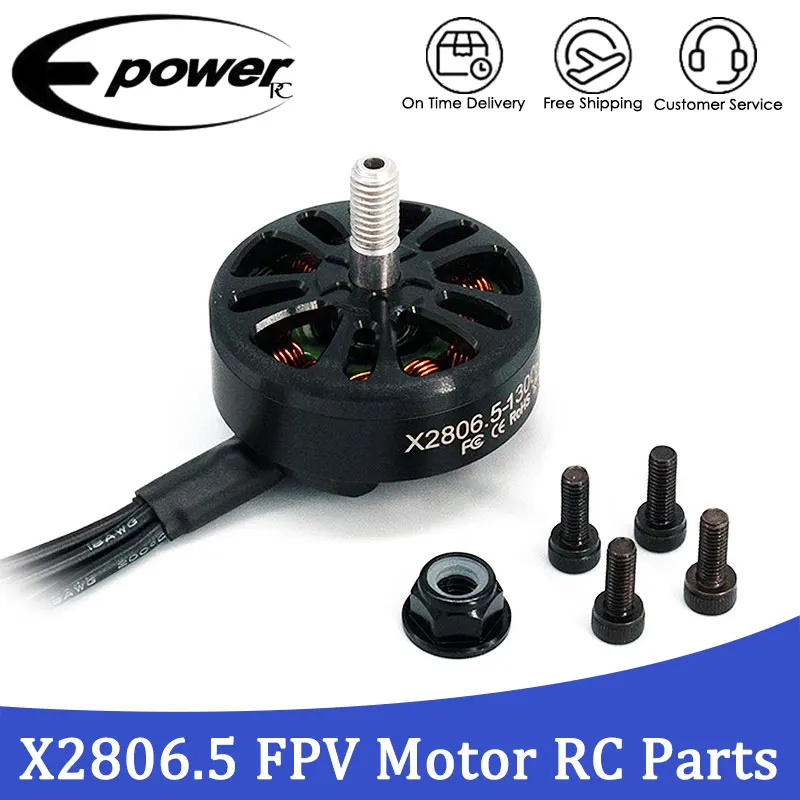 E-POWERRC 2806.5 2807 1300KV Silnik bezszczotkowy 3-6S Nakładka silników do APEX Mark4Mark5 XL5 7/8 /10 cali FPV Racing Frame Drone Parts