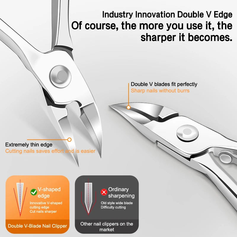 المهنية المضادة للرذاذ مائل سامسونج مسمار المقص المائل المحمولة أظافر المتقلب لبارونيشيا - أداة العناية بالأظافر