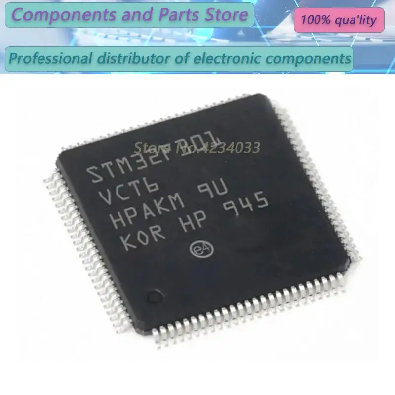 1PCS  STM32F301VCT6  STM32F301VC  STM32F  LQFP-100  NEW100%  STM3 F301VCT6