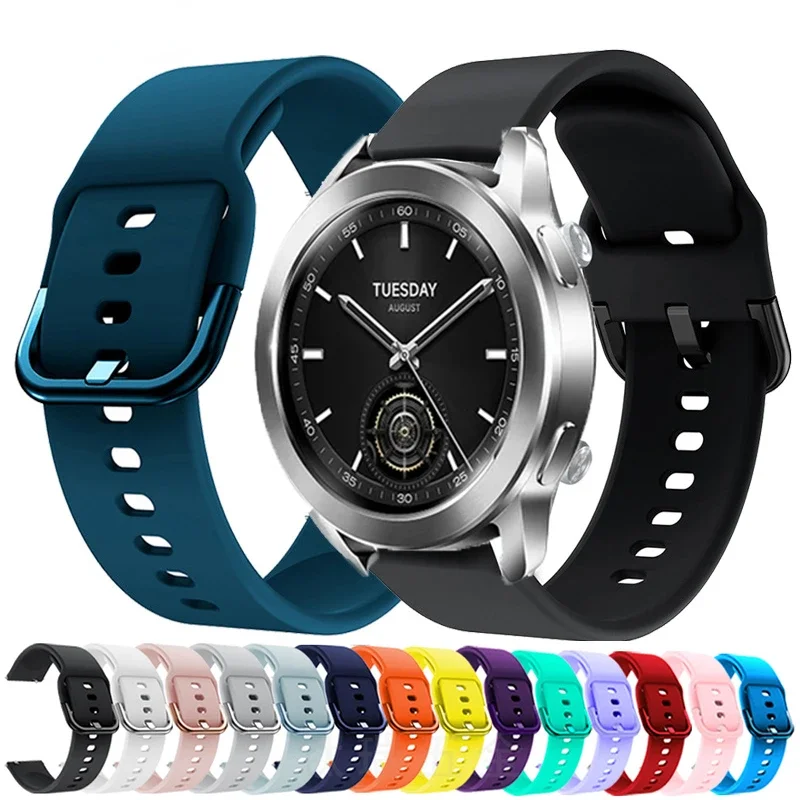 

Silicone Band For Xiaomi Watch 2 Pro Quick Release Soft Sport Strap For Xiaomi Watch S3 S2 S1 Mi Watch Color Bracelet Watchband