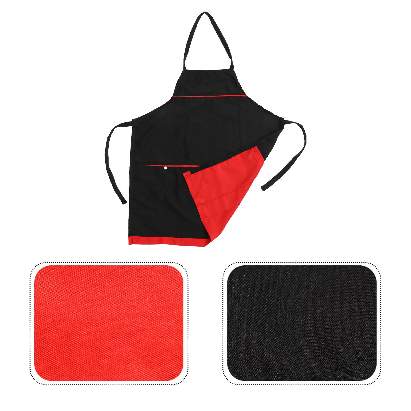 

Waterproof Hair Cutting Apron, Salon Hairdressing Cape Shawl, Barber Shop Apron, Sleeveless Suspender Apron For Hair