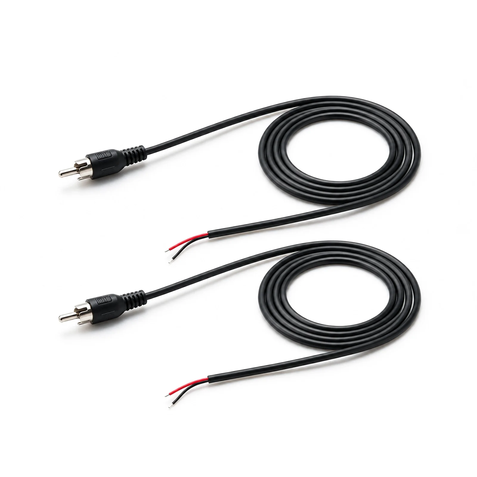 2Pcs RCA Stecker Jack zu Bare Draht Kabel Reparatur Kabel Für CD DVD Player Tuner Verstärker Audio Lautsprecher subwoofer HDTV Kabel 1m – Detail 10