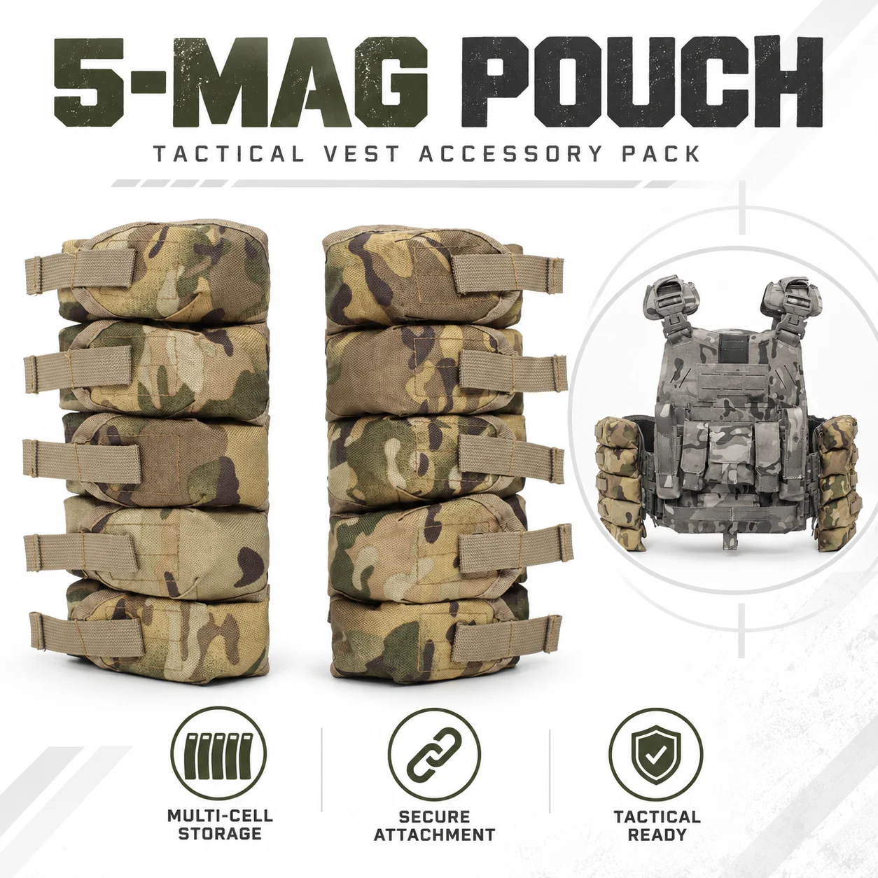 2pcs-tactical-molle-magazine-pouch-5-round-ammo-mag-bag-side-cummerbund-pouch-military-vest-accessory-for-vest-airsoft-hunting