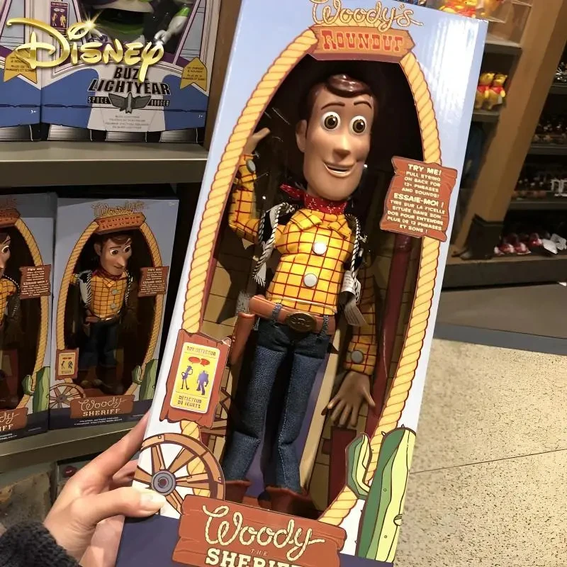 Disney Toy Story 4 Figurka anime Talking Woody Buzz Jessie Rex Figurki akcji Model Dekoracja Kolekcja Świąteczna Zabawka Prezenty