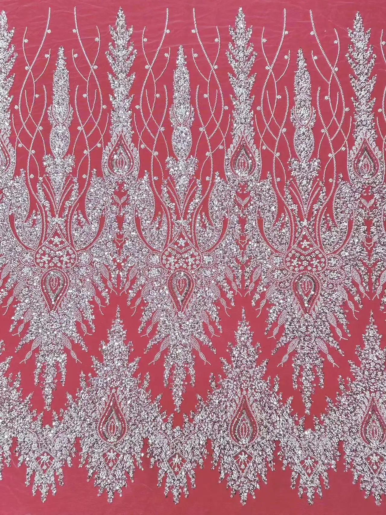 Exquisite,Wedding Dress Design,Beads  Flat Embroidery with crystal stone ,French mesh lace,African Fabric  for Evening Dresses