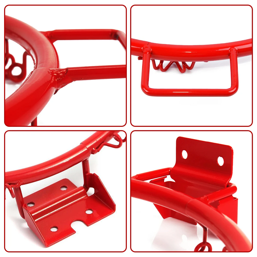 Aro de Baloncesto Colgante de Acero de 32 cm con Tornillos, Aro de Baloncesto para Montar en la Pared, Red Deportiva para Interiores y Exteriores