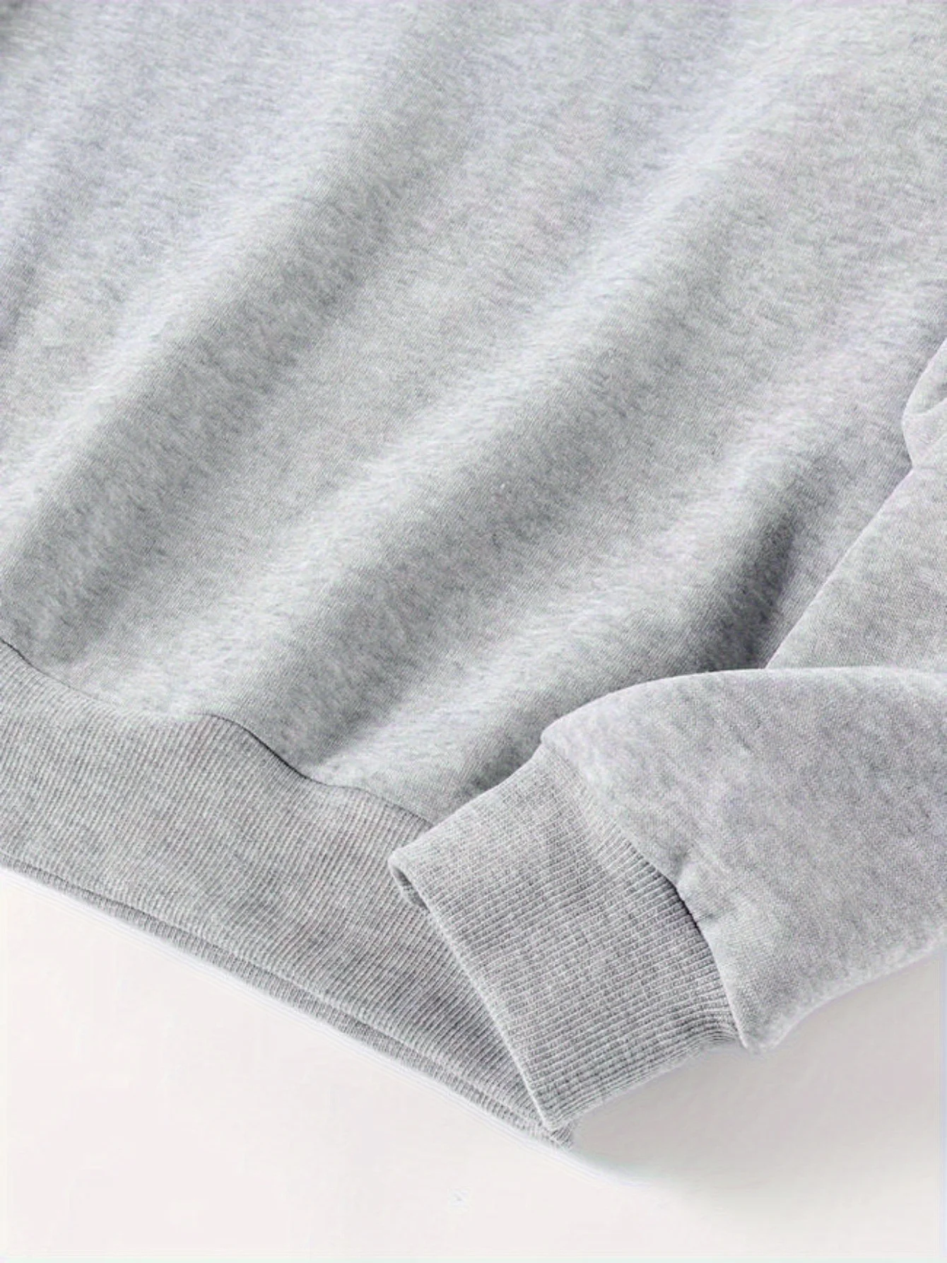 بلوفر نسائي كاجوال للخريف والشتاء فضفاض بطباعة لندن إنجلترا مع قلنسوة برباط وأكمام طويلة دافئة #4