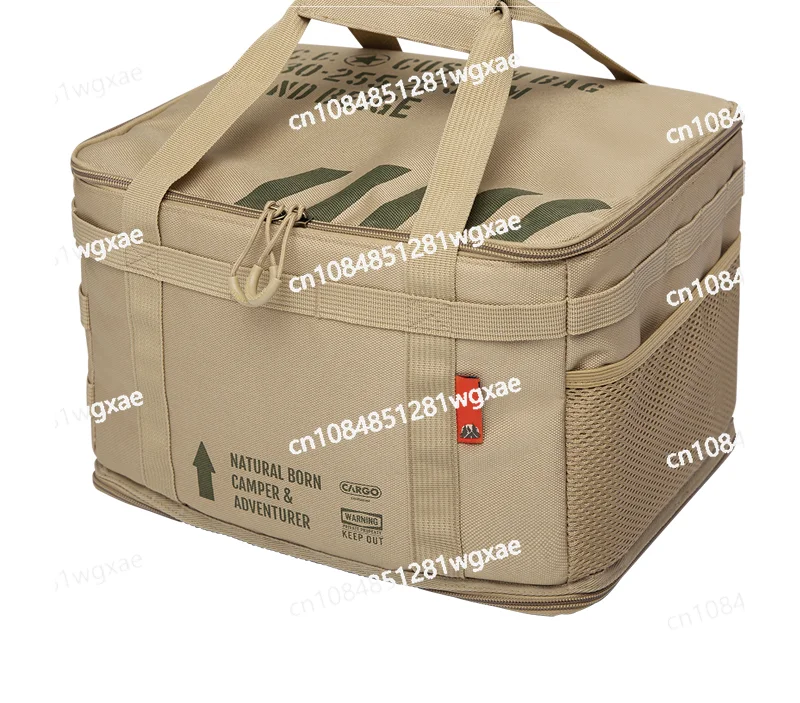 

Outdoor Camping Equipment Storage Bag, Military Tactical Wind Storage Bag, Thickened Anti-collision Tableware, Gas Tank