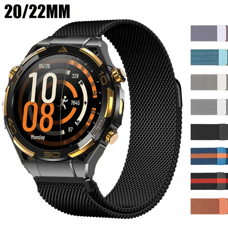 20mm 22mm Milanese Loop Armband für Blackview W90 Pro, Armband für Blackview W10Pro W80 Pro W70Pro/W60 X20/W50 W50Pro R60 R30 X1Pro