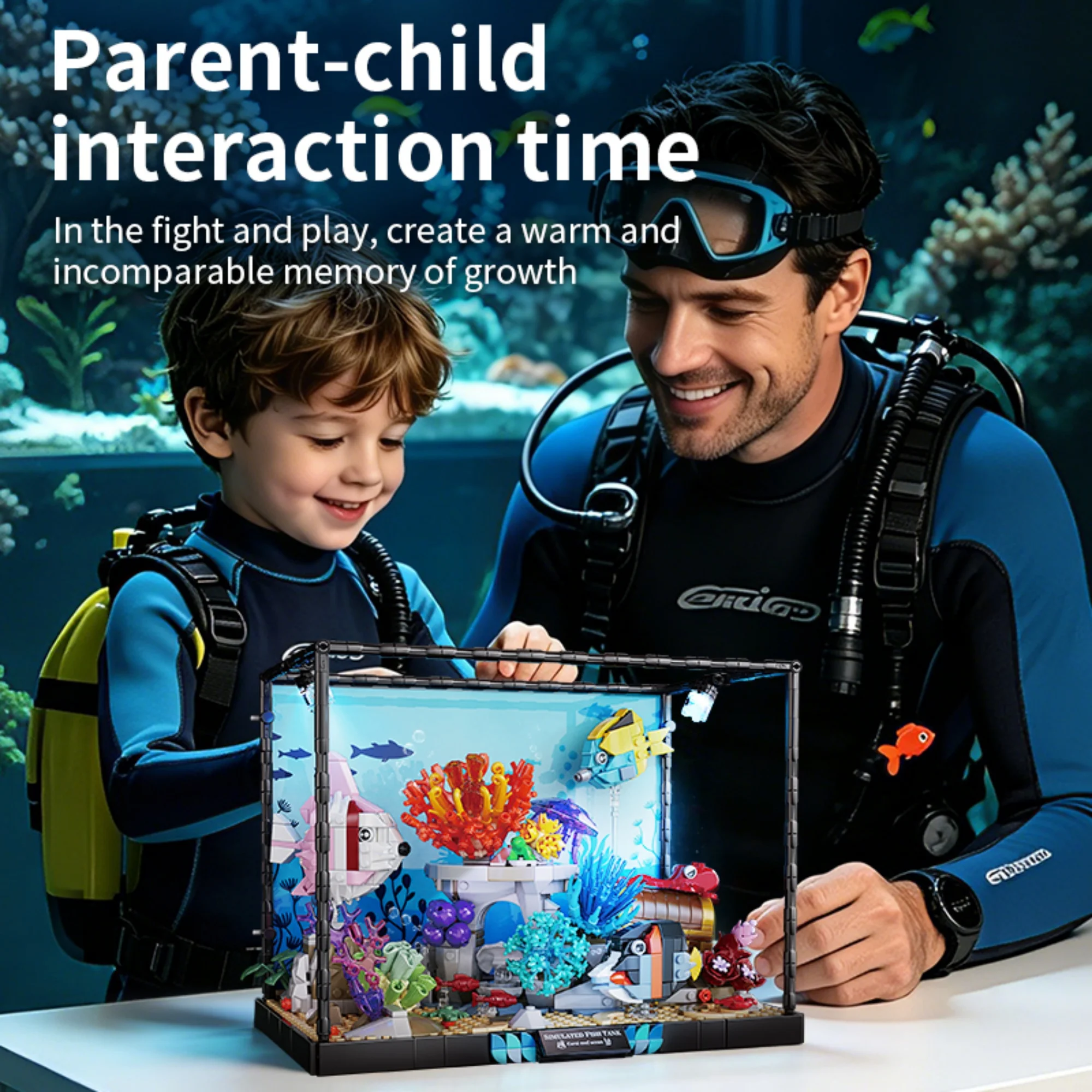 Conjunto de Blocos de Montar p - Aquarium Fish Lego avaliação e preço