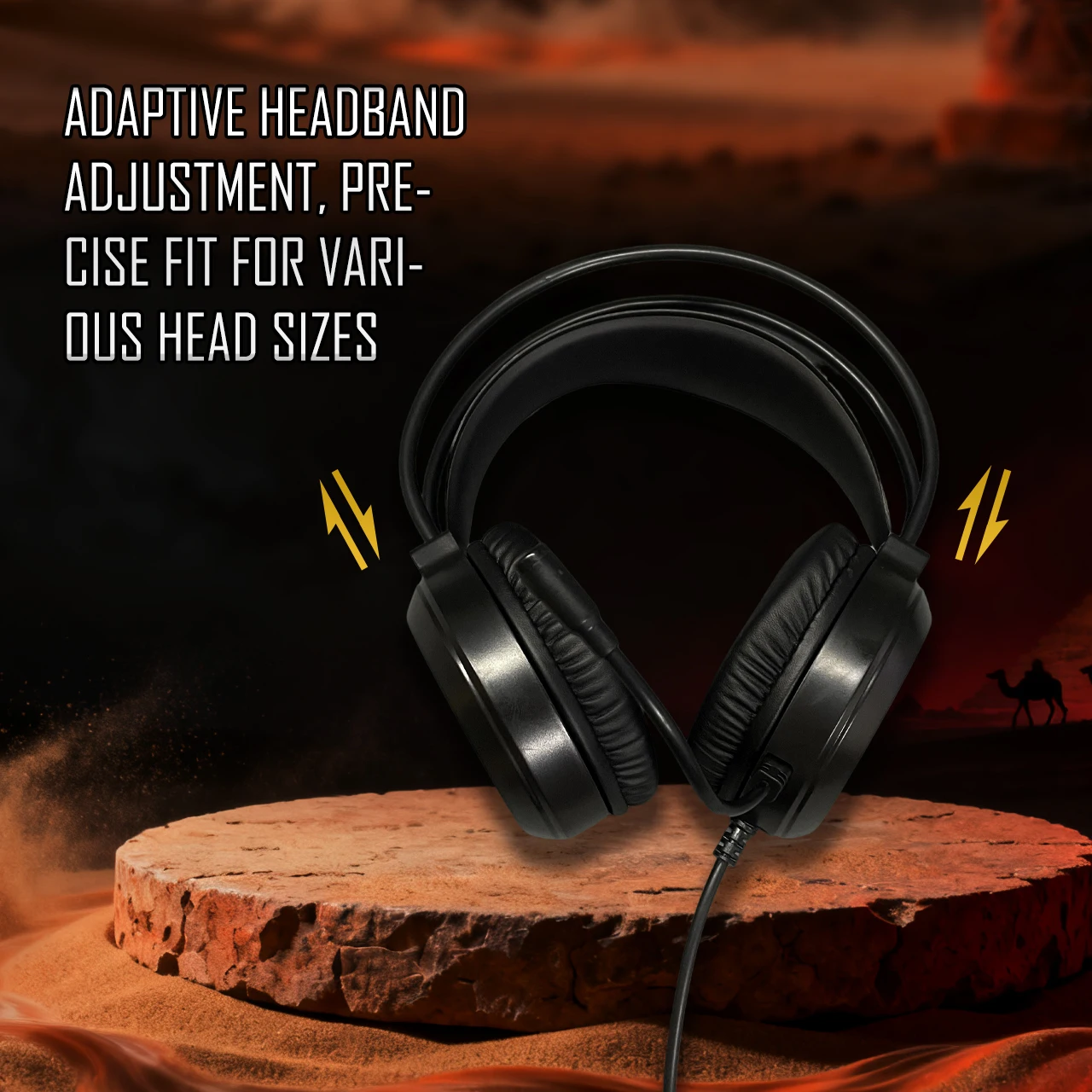 سماعات رأس سلكية H85 للألعاب والكمبيوتر والموسيقى تناسب الدورات عبر الإنترنت والمؤتمرات وأعياد الميلاد. يعمل مع PS4/PS5/Xbox/Switch/