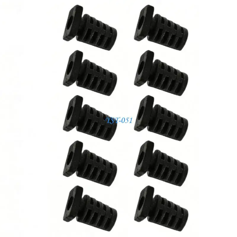 E15A Clear PVC Cable Protect High Elasticity Wire Clip Simple Installs for 3.0MM Wire to Prevent Fraying & Disconnection