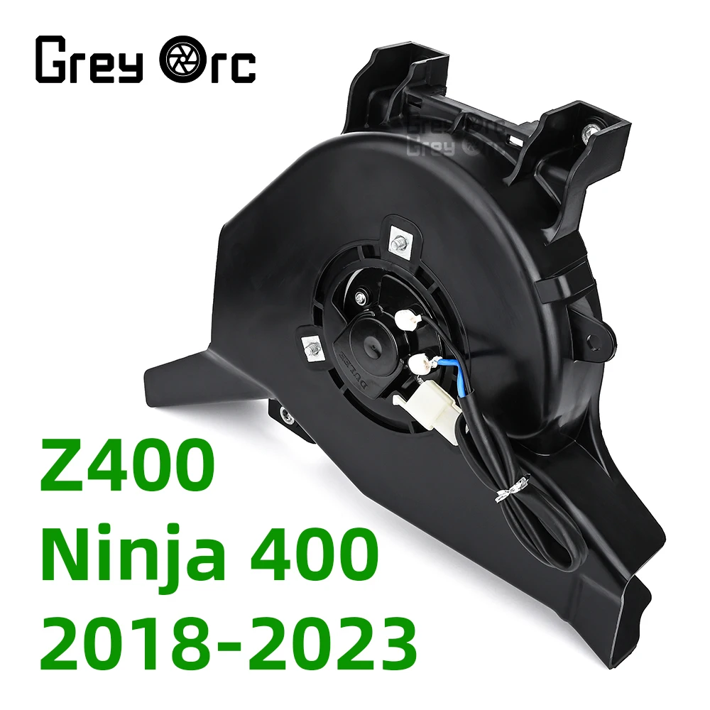 

Z400 Radiator Fan For Kawasaki Z400 Ninja400 2018-2023 2019 2020 2021 2022 Motorcycle Accessories Engine Radiator Cooling Fan