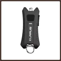 KLARUS Mi2 Mini LED Keychain Flashlight Super Lightweight Small Rechargeable 40 Lumens EDC Flash Light with Built-in Battery