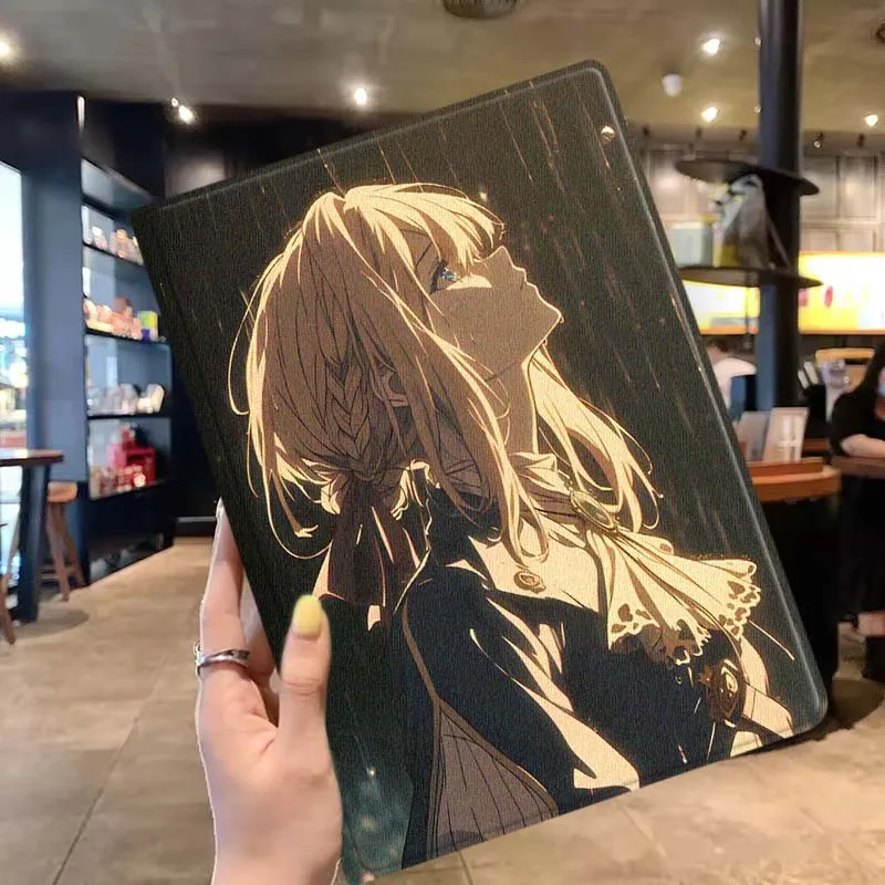 Anime Violet Art Soft For Lenovo Xiaoxin Pad Pro Tab P12 P11 11 11.2 11.5 10.6 inch K10 M10 Plus Tablet Case