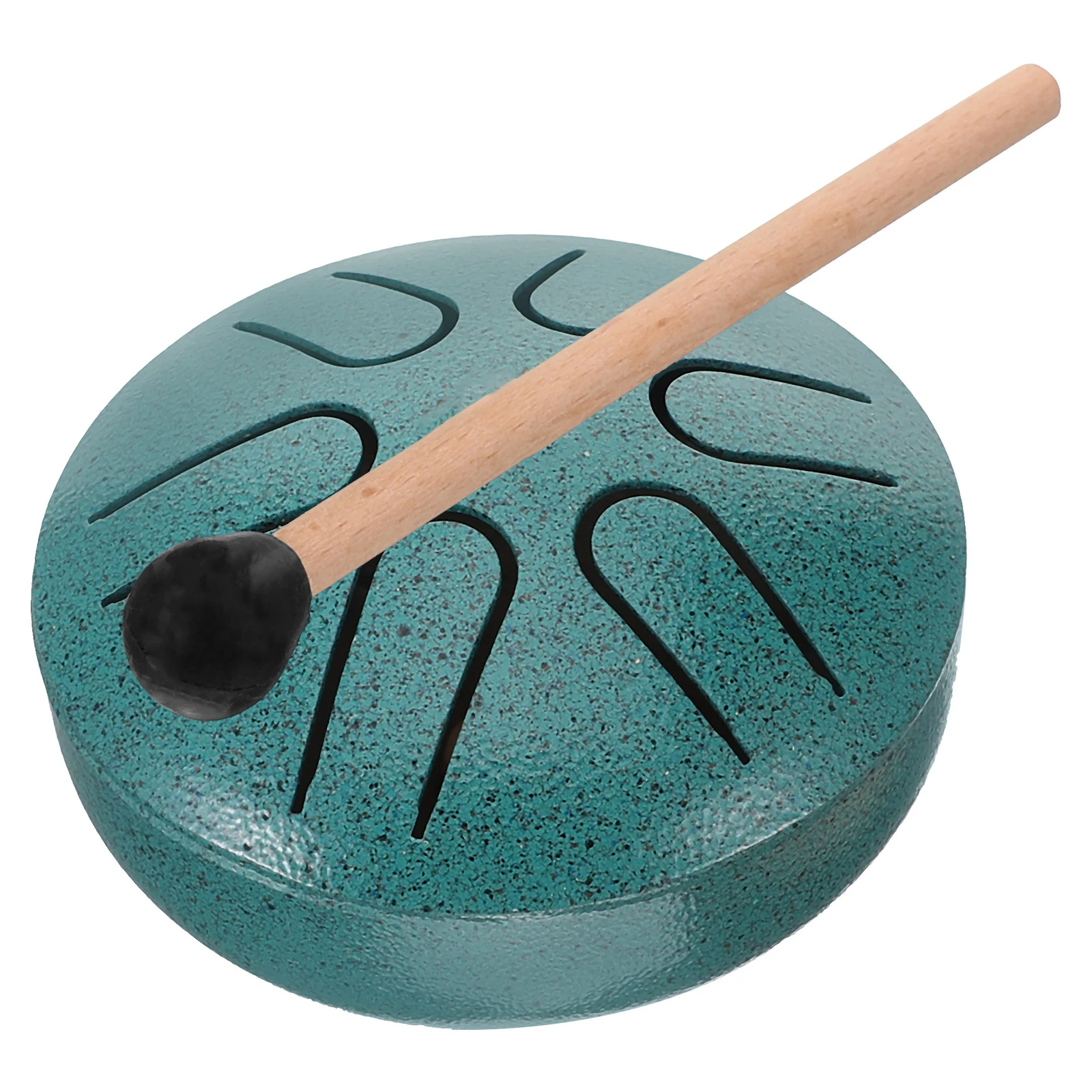 

1 Set Of Mini Tongue Drum Portable Hand Percussion Instrument Steel Durable Musical Relaxation Drum For Home Music Lovers