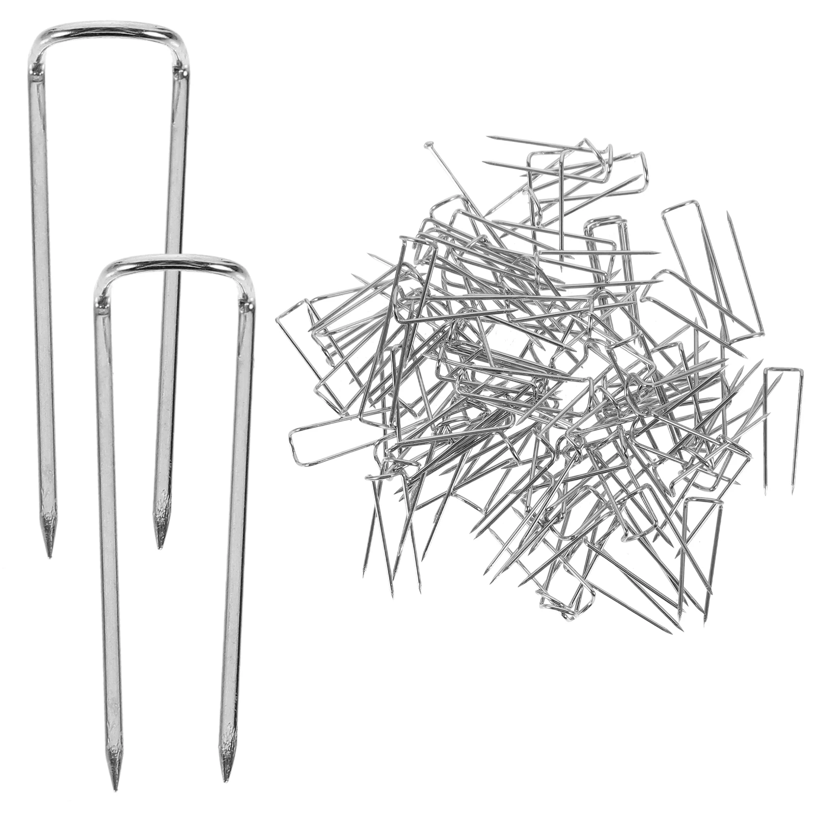 

Reusable U Shape Sewing Strong Fabric Needles Quilting Supplies U Hanger Hooks Double Blocking Pin For Wedding Crafts