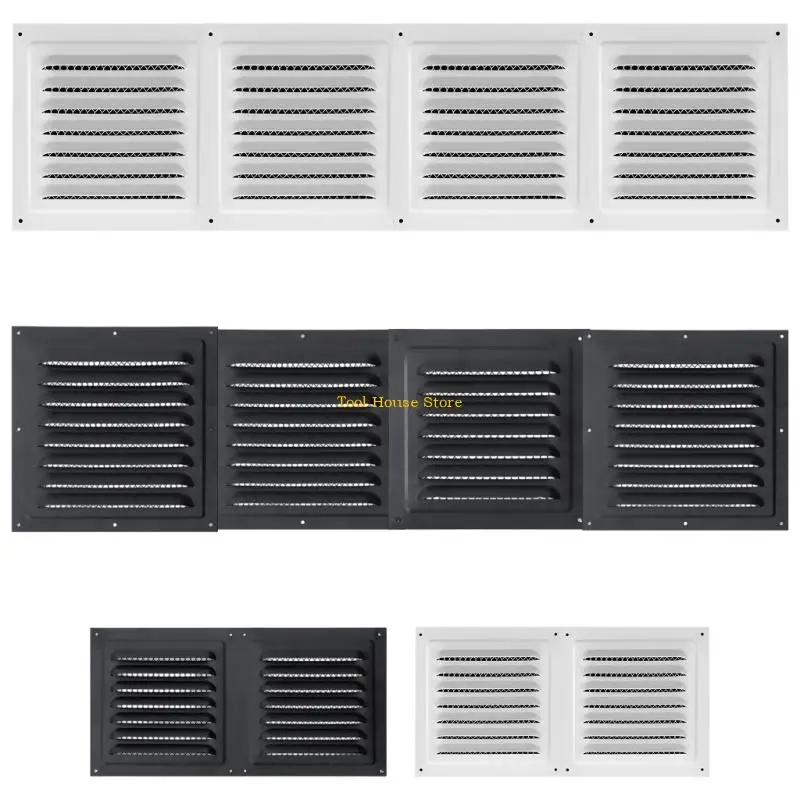 

Air Outlet Vent Louver Grille Cover Square Soffit Vent Dryer Vent Cover