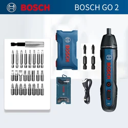 BOSCH GO2 Electric Screwdriver Portable Cordless Rechargeable Smart Screw Driver Home Use Multi-Function Hand Drill Power Tool