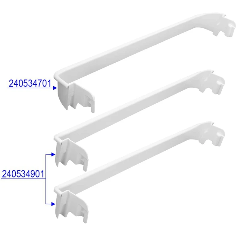 240534701 And 240534901 Refrigerator Door Shelf Rack Bar For Frigidaire Kenmore Replaces AP3214631, PS734936, AP3214630