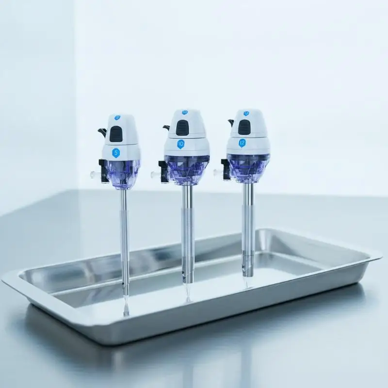 @*Medical Disposable Laparoscopy Trocar Set Single Use Sterile Endoscopic Surgical Trocar 5/10/12mm for Abdominal Surgery