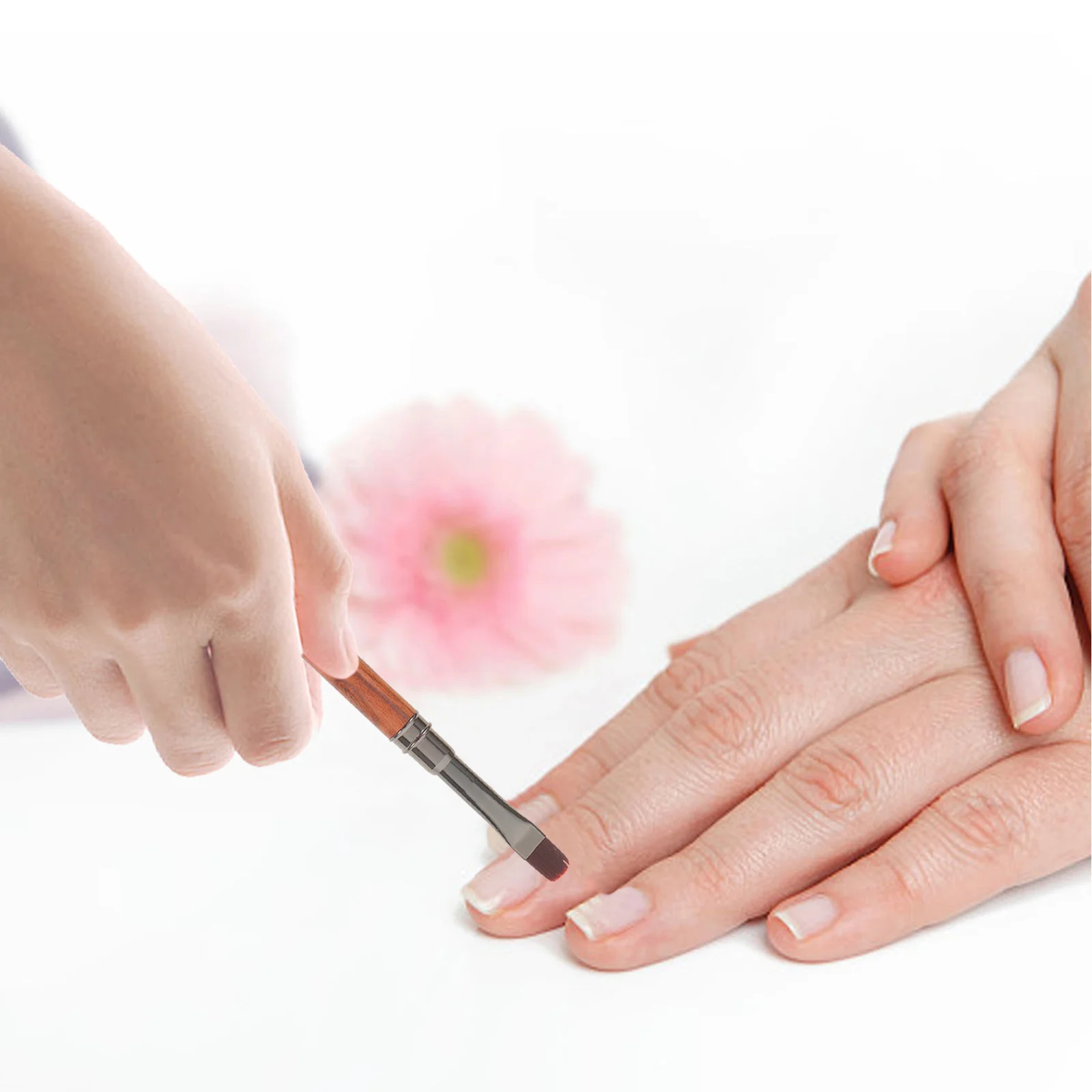 

Dual-Ended Nail Polish Pen Nail Art Tool Wood Handle Magnetic Cat Eye Brush Scratch Proof Smooth Gel Application