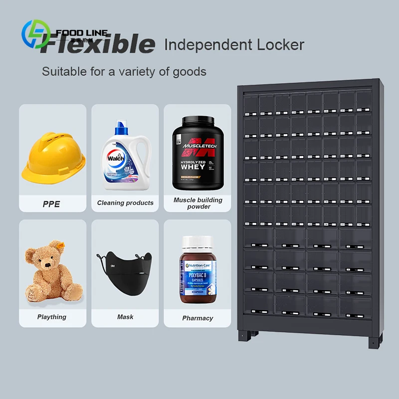 آلات بيع الخزانة الذكية كومبو الاستخدام آلة بيع موزع