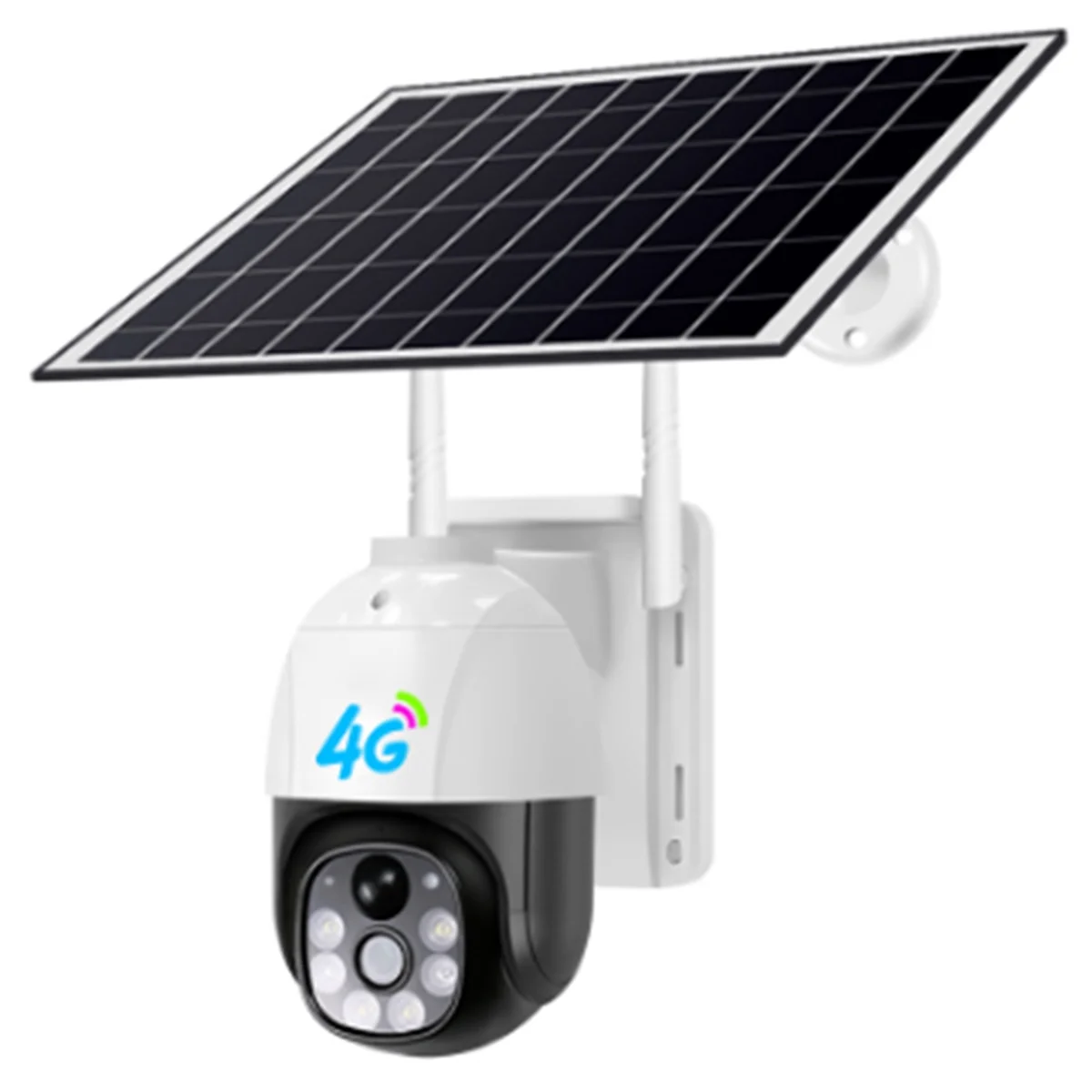 

Solar Security Camera Wireless Outdoor System 2mp Battery Powered 4G Camera for Home Security, Panoramic PTZ